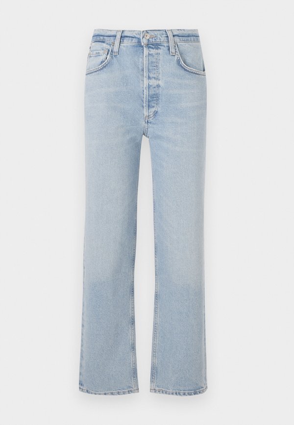 DELFINA - Straight leg jeans - indigo4