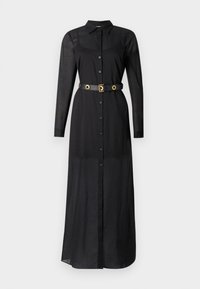 SLIT MAXI  - Rochie tip cămașă - black