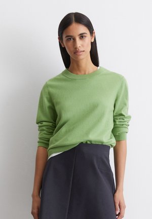 REGULAR AUS SOFT STRETCH - Strickpullover - herbal garden