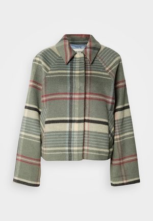 Scotch & Soda BOXY SHIRT JACKET - Giacca da mezza stagione - thyme