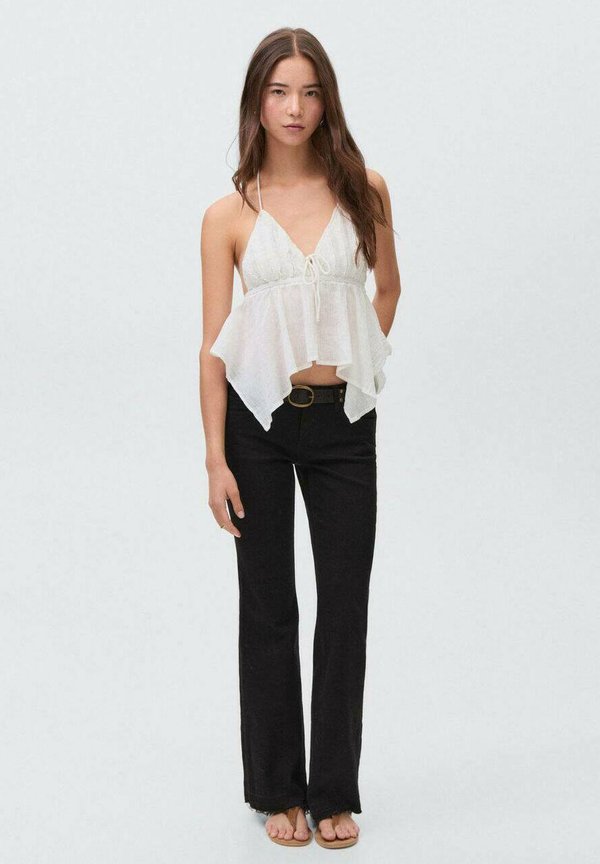 TEEN - Flared Jeans - zwart