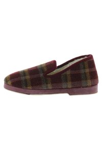 Wamba CONFORTABLE CUADROS H/RECTA - Pantuflas - burdeos