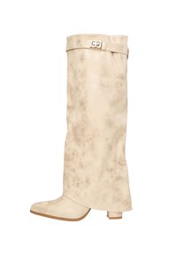 Cowboy-/Bikerboot - goldfarben