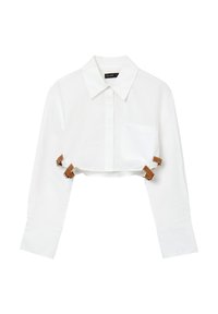 Calliope CROP CON FIBBIE LATERALI  - Camicia - bianco