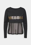 INTENSE - Maglietta a manica lunga - black