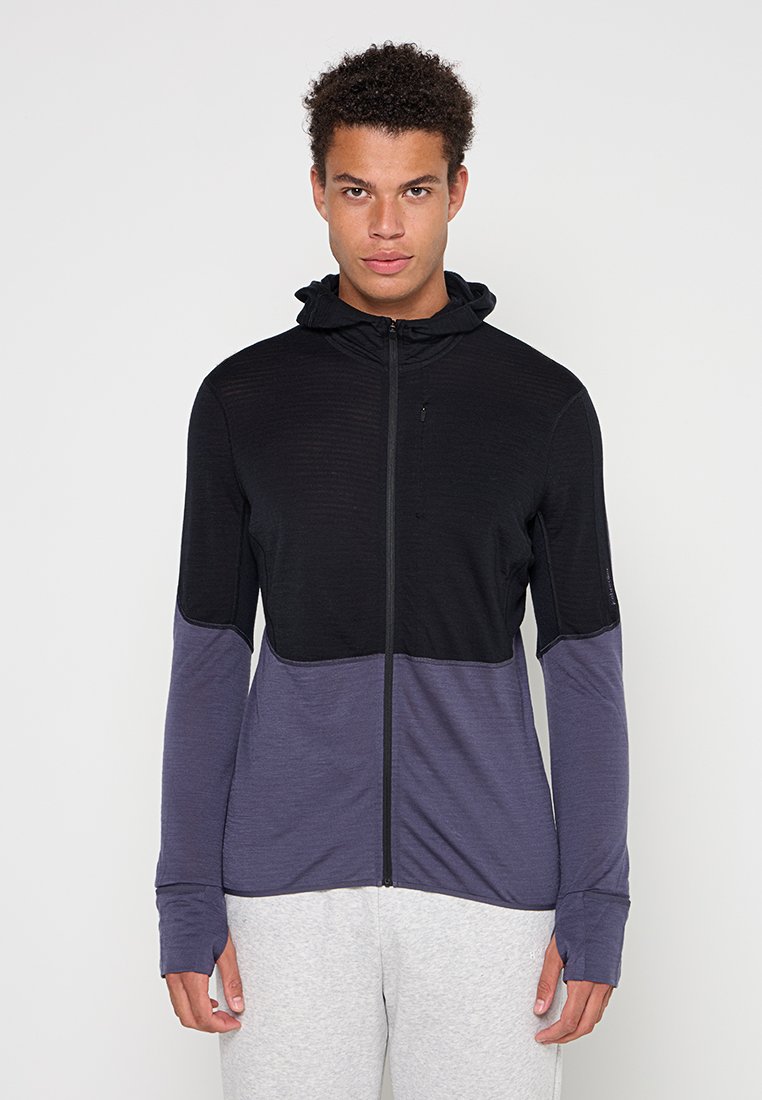 Icebreaker Fleecejas zwart Icebreaker Fleecejas zwart