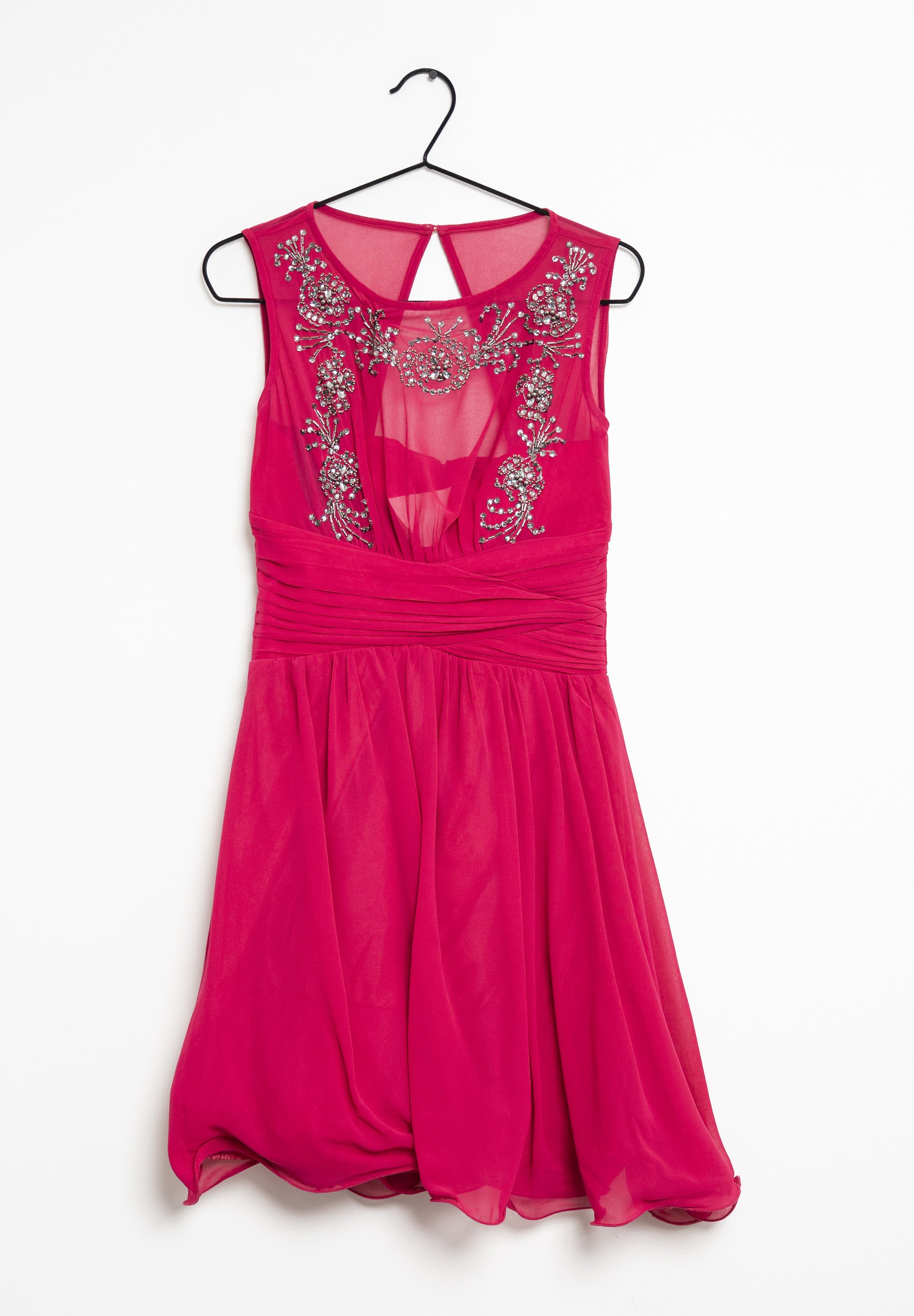 strapless open back dress Black Cut Out Heart Midi Dress – Lazy Oaf main image 1