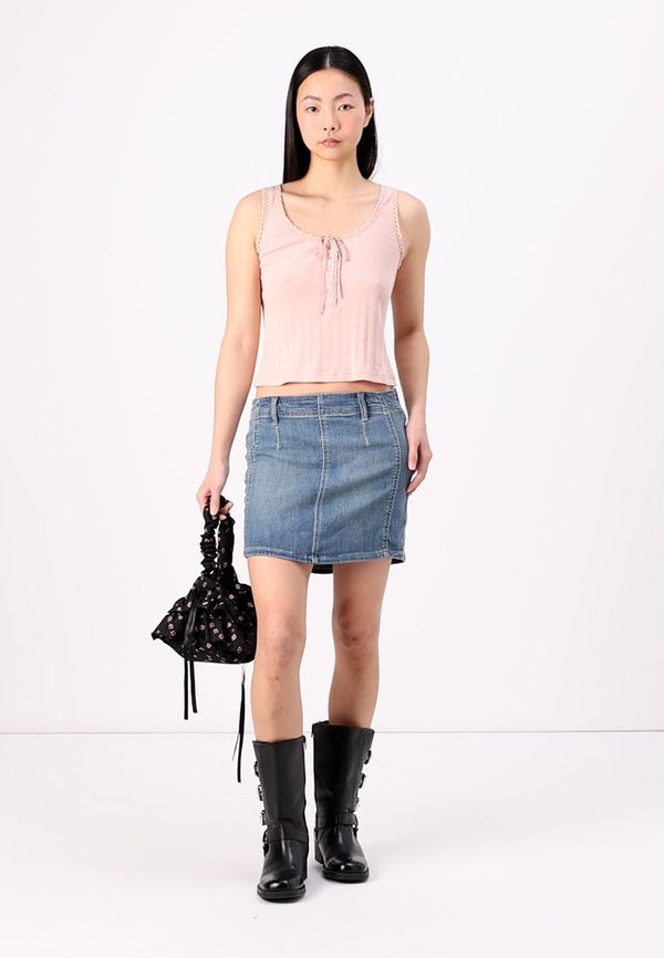 DAYLIGHT MINI - Denim skirt - daybreak4