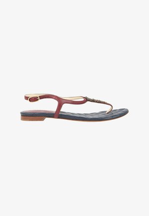 CHANEL, Sandales tongs - bordeaux