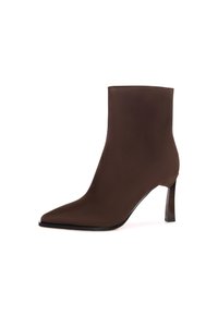 High Heel Stiefelette - brown