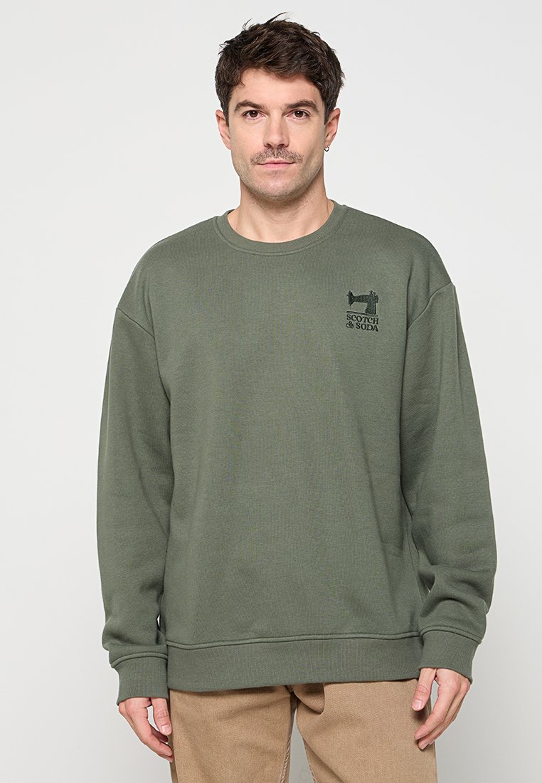 Scotch & Soda Sweater groen