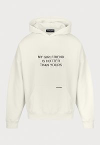 Pegador LOBOS BOXY HOODIE - Sweatshirt - washed salty cream