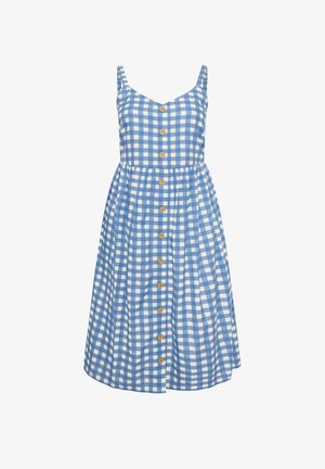 Yours Clothing, PLUS SIZE MIDI DRESSES - Freizeitkleid - blue