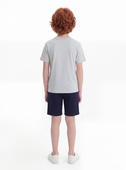 New Balance SHOE MAT GRAPHIC TEE - Print T-shirt - ash heather — foto 2