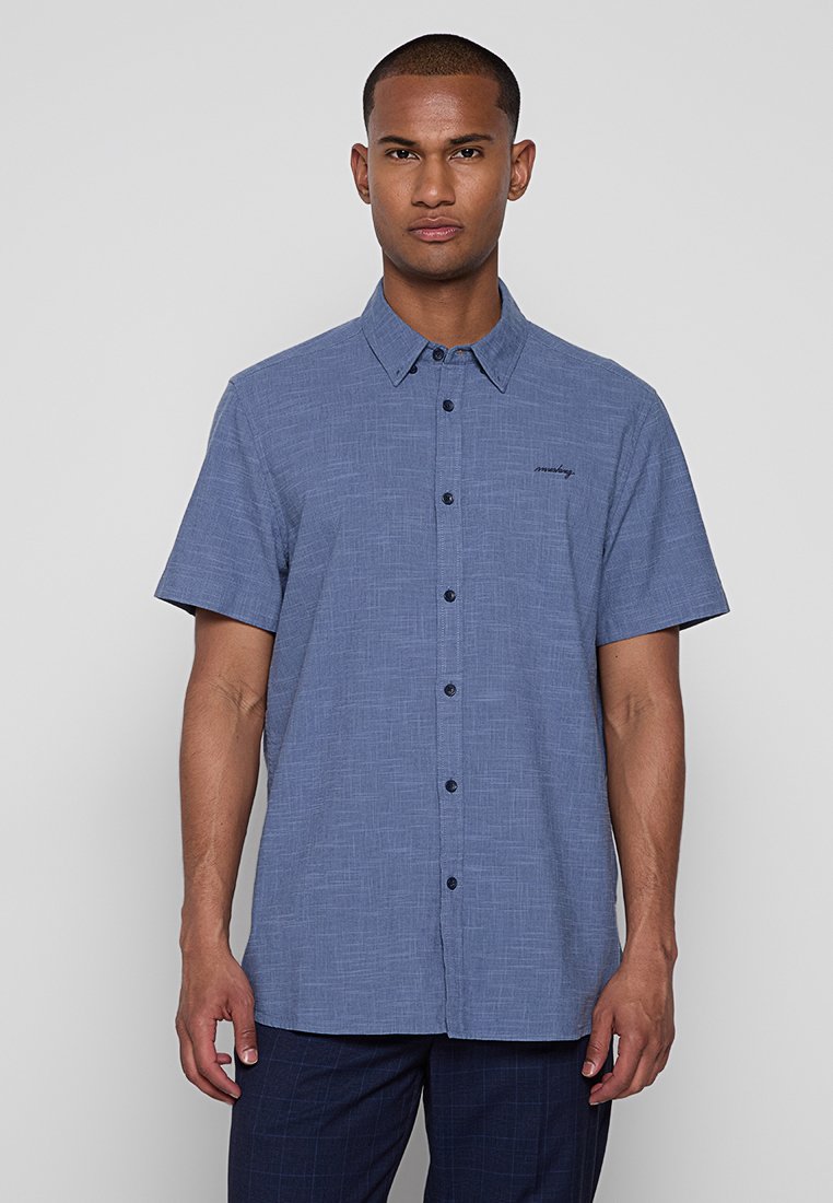 mustang Overhemd blauw