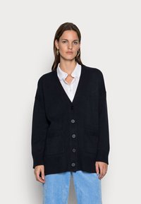 Part Two MILOU - Casaco de malha - dark navy