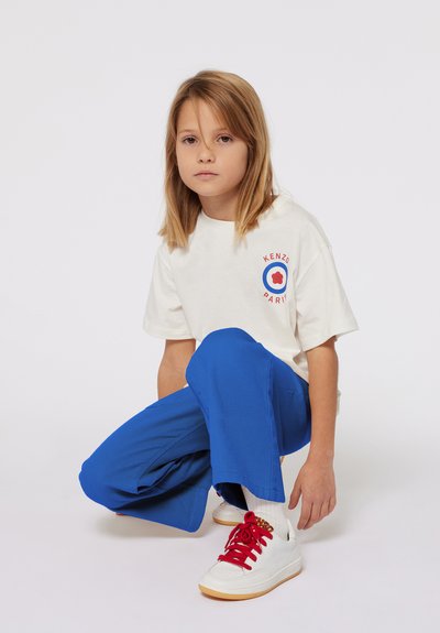 KENZO kids MANCHES COURTES - T-shirt imprimé - ivoire