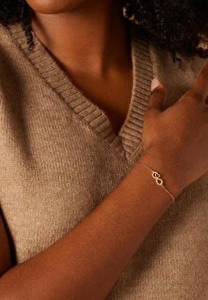 Lucardi MODERN ICONS 2 PACK - Armband - gold-coloured