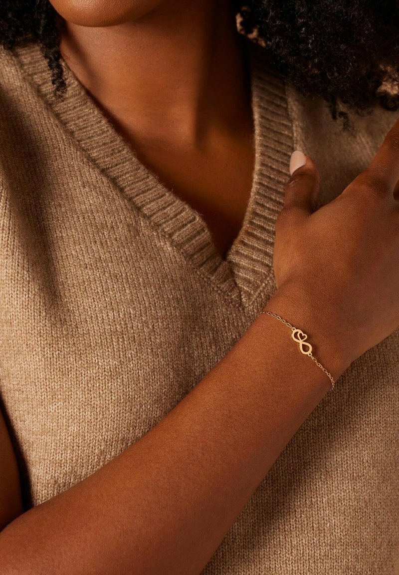 Lucardi MODERN ICONS 2 PACK - Armband - gold-coloured
