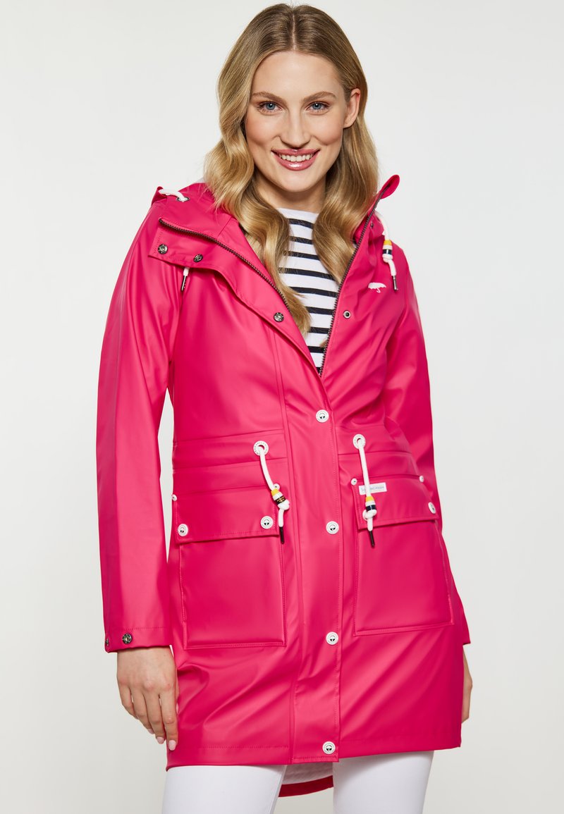 Schmuddelwedda Parka - himbeerpink