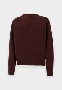 CREW NECK SWEATER - Džemperis - burgundy