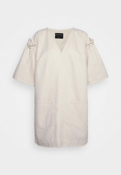 Mother of Pearl MINI DRESS  - Džinsa auduma kleita - ecru