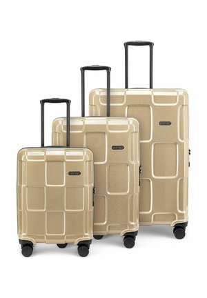 Epic, CRATE REFLEX EVO 4 ROLLEN KOFFERSET 3-TEILIG UNISEX - Juego de maletas - gold