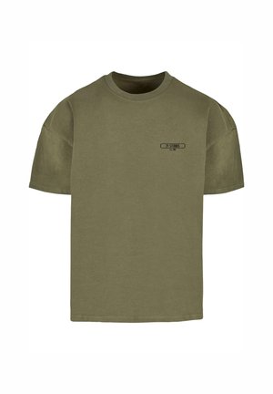 2Y Studios, DON T WISH ULTRA HEAVY - T-shirt imprimé - olive