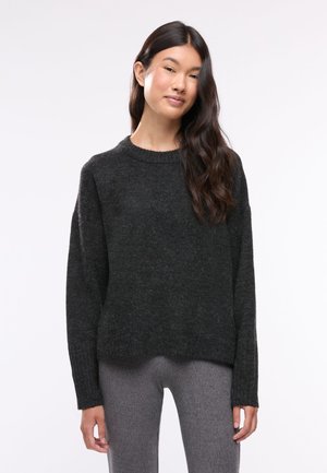 Terranova, MAGLIA TINTA UNITA - Maglione - nero