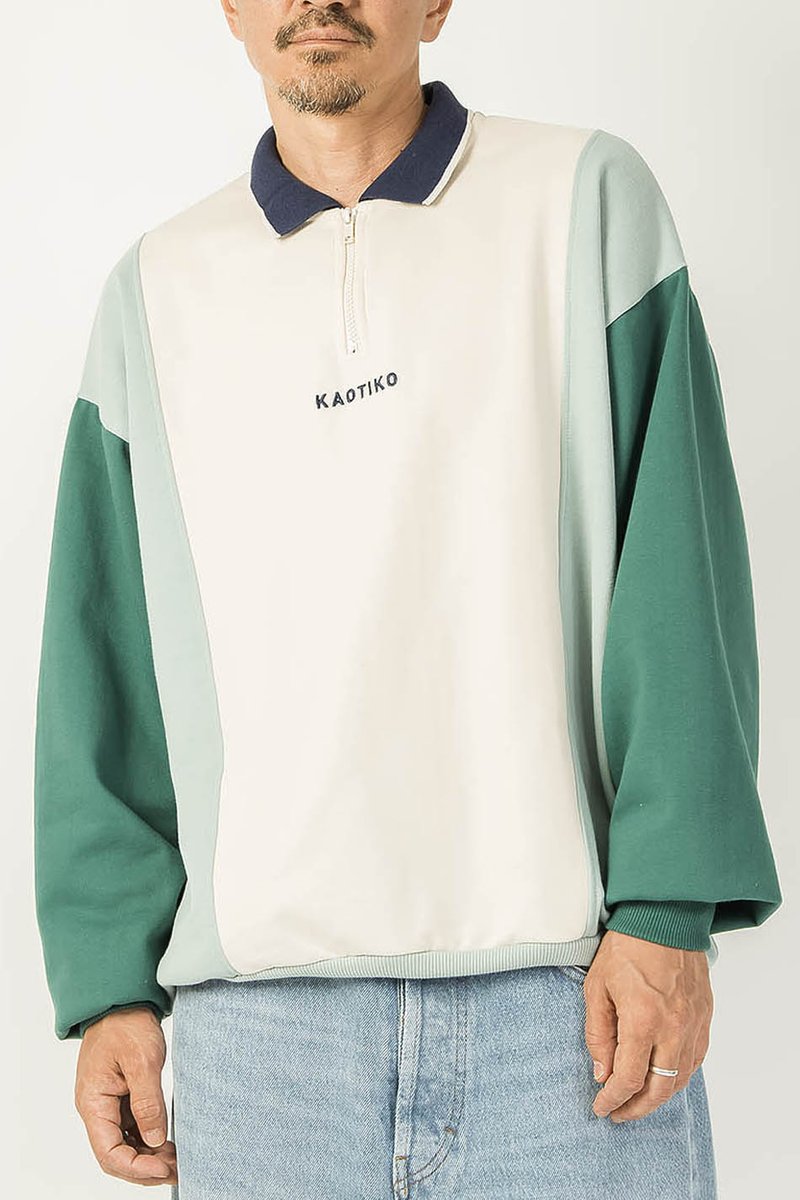 Sweat-shirt love & roses en Vert | ABOUT YOU