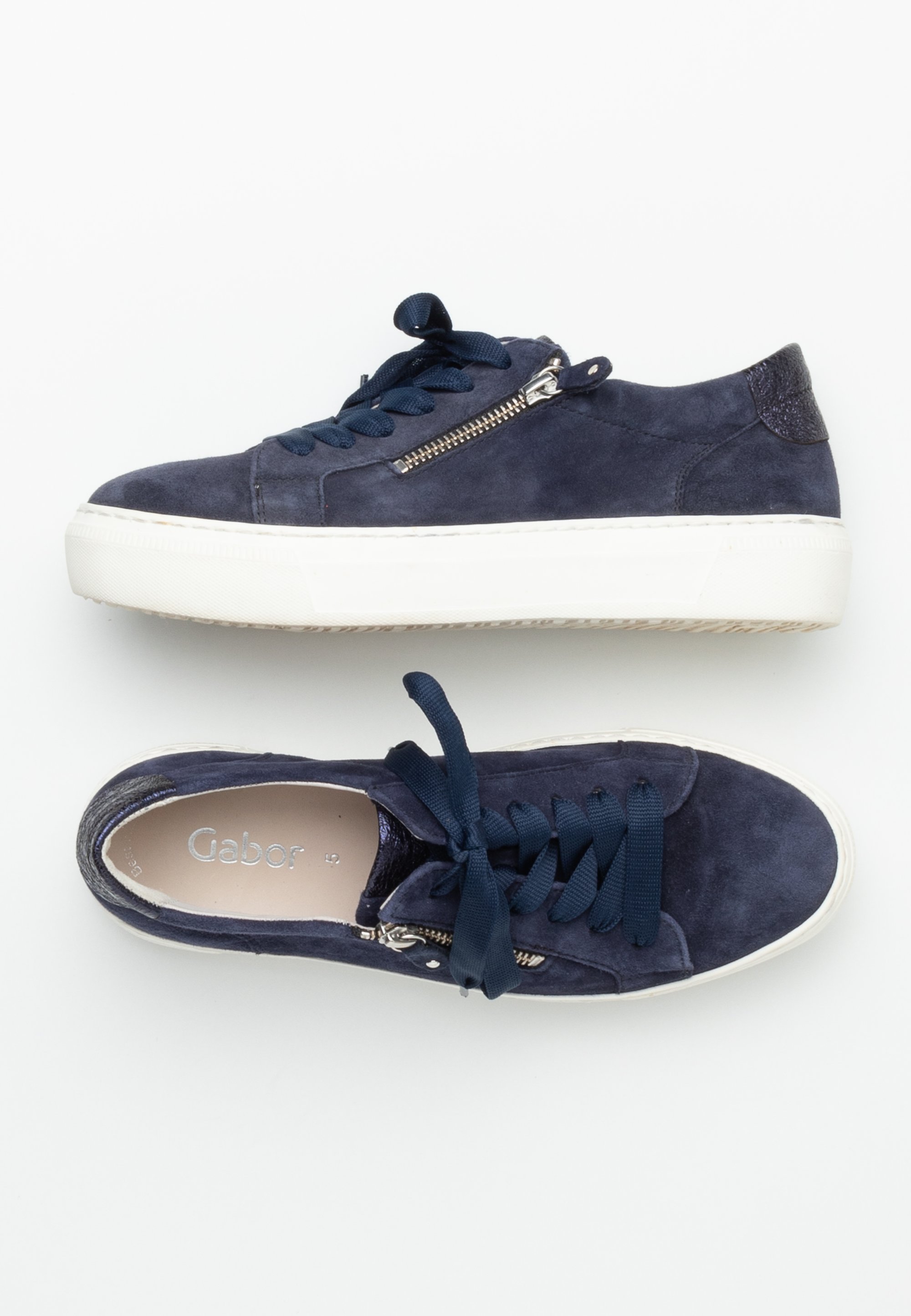 Gabor Damen Sneaker Low Blau Damen Gabor Sneaker Low Blue/blau