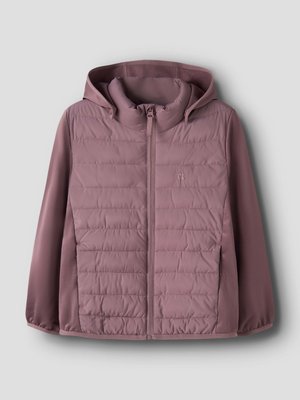 Name it MIO HYBRID JACKET UNISEX - Jachetă subțire - grape shake