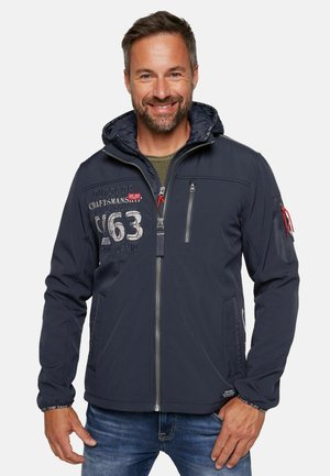 MIT KAPUZEN-EINSATZ - Outdoorjacke - dunkelblau