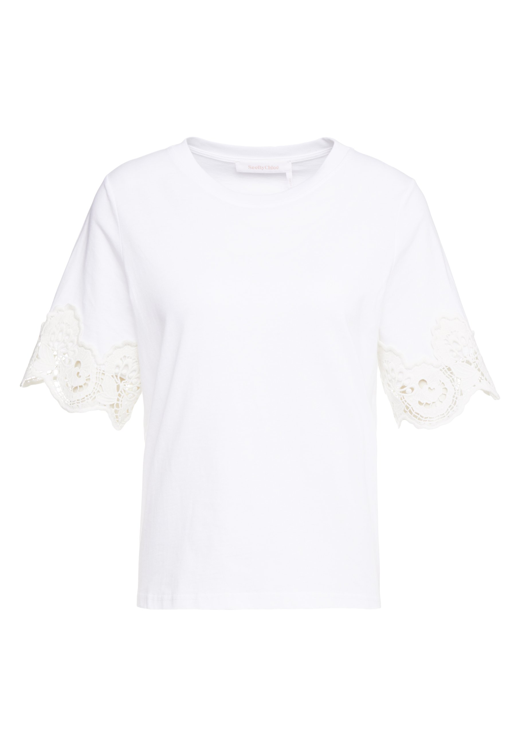 See by Chloé T shirts med print white powder Zalando.no WHITE Printed shirt See by Chloé Skjorter - Dameklær er billig