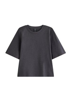 Lindex, LINDEX T-SHIRT WITH WIDE SLEEVES LINDEX - T-shirts basic - offblack
