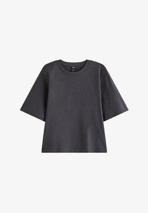 Lindex, LINDEX T-SHIRT WITH WIDE SLEEVES LINDEX - T-shirts basic - offblack