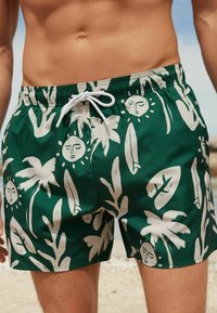 Next REGULAR FIT - Fürdőnadrág - green ecru
