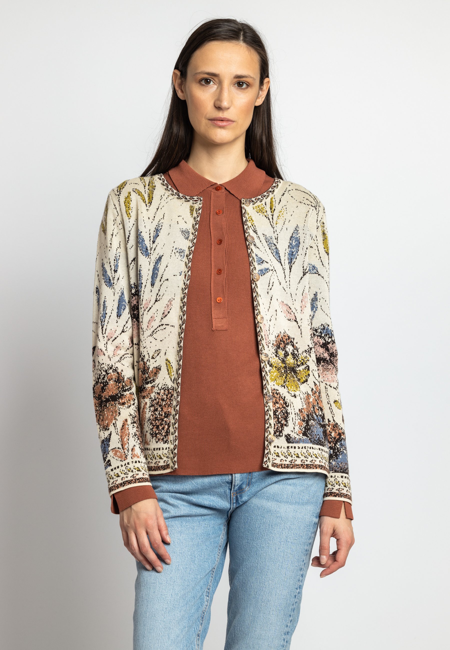 Ivko Cardigan - off white/off-white 
