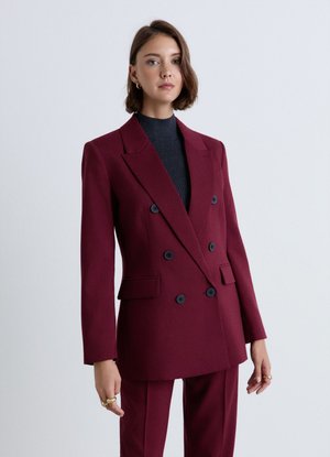 Calliope, GIACCA TINTA UNITA - Blazer - bordeaux