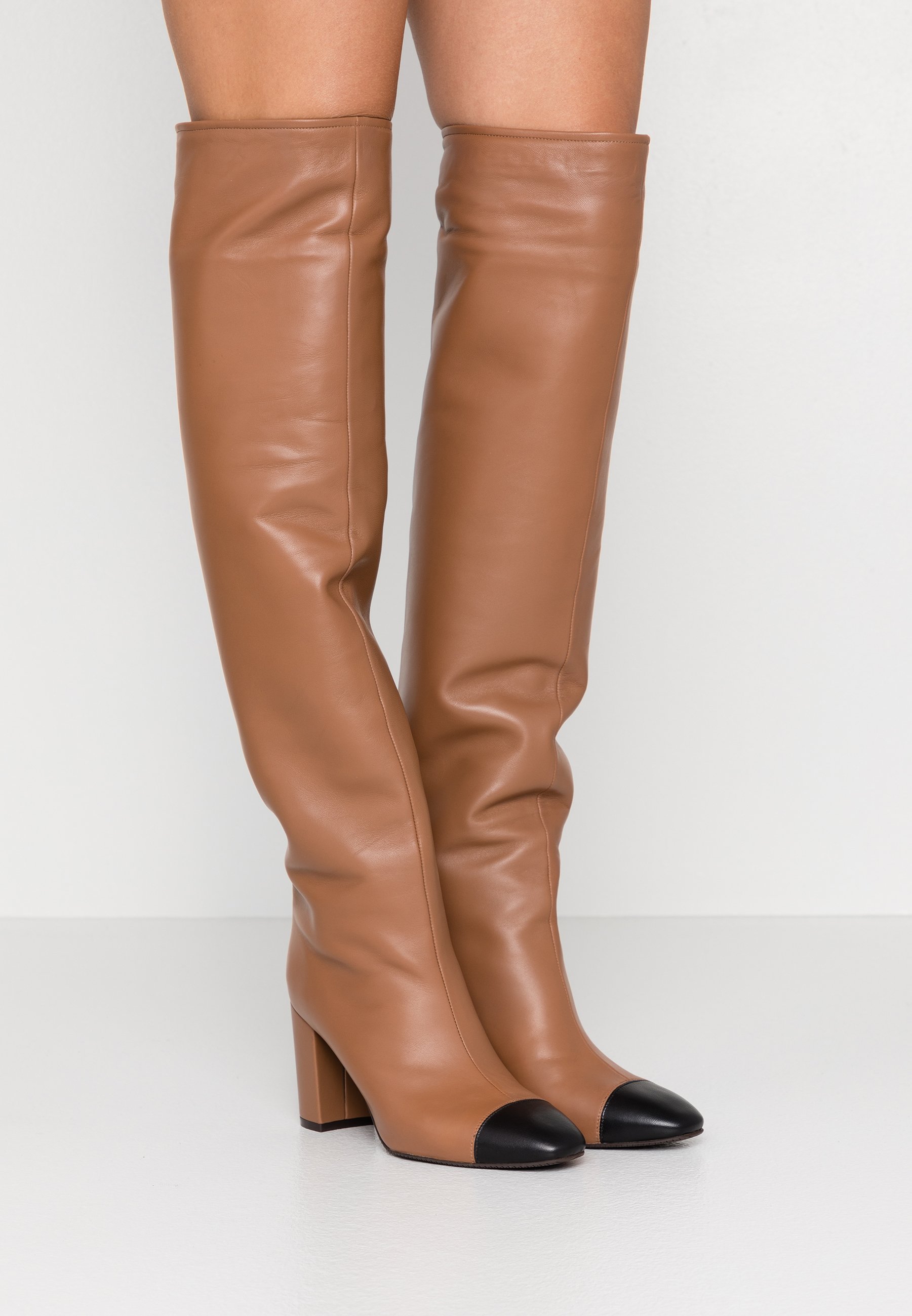 tan stuart weitzman boots