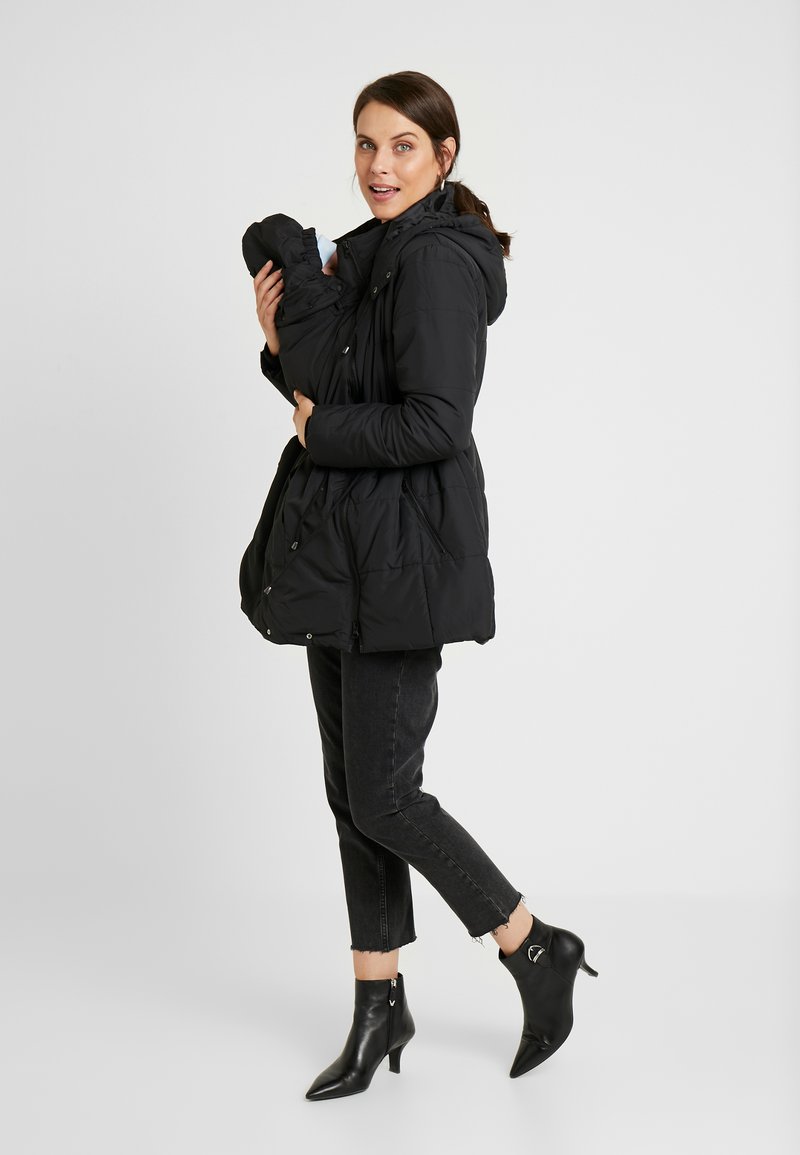Jojo Maman Bebe 3 In 1 Padded Jacket Parka Black Zwart Zalando Nl Jojo Maman Bebe 3 In 1 Padded Jacket Parka Black Zwart Zalando Nl
