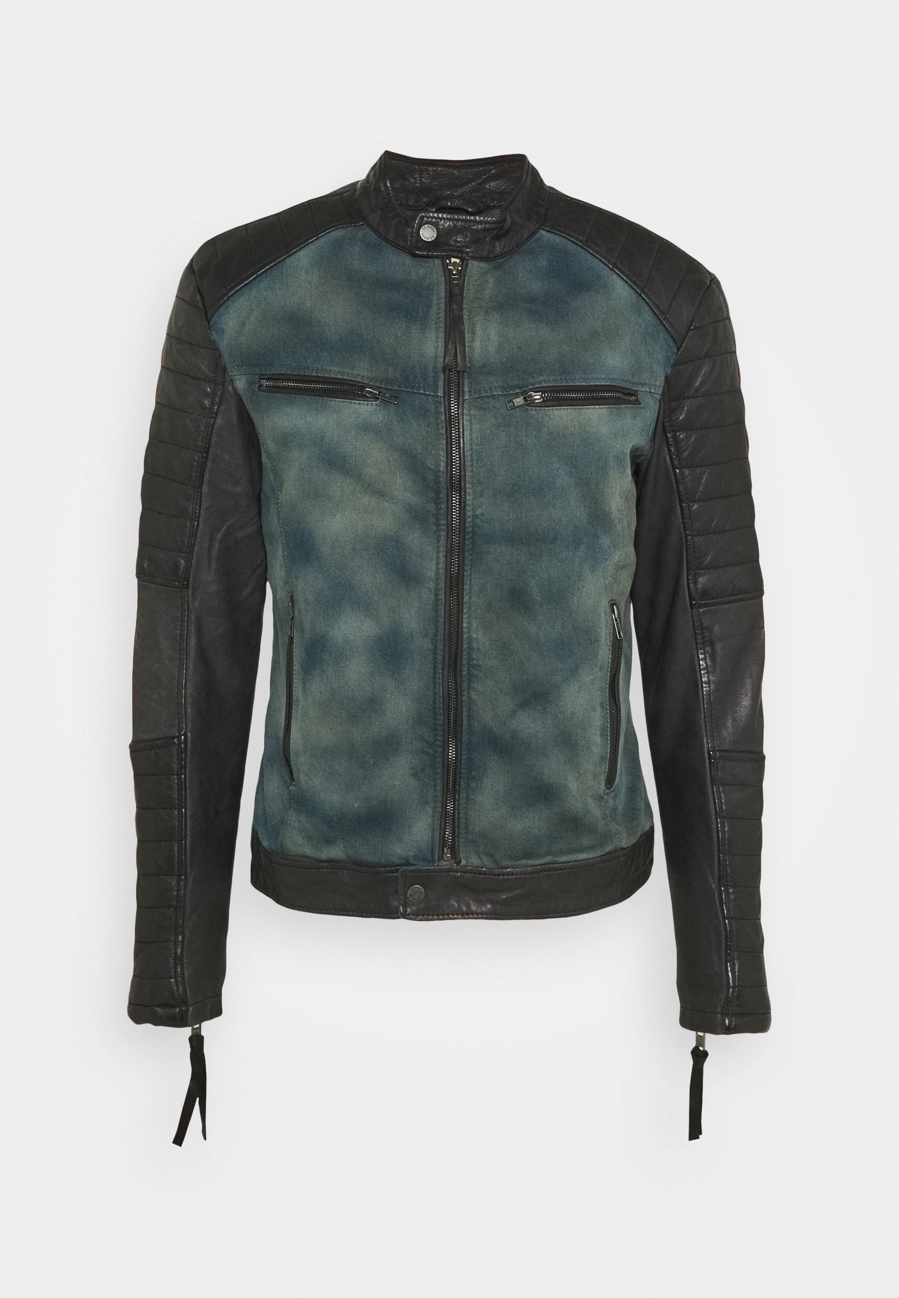 indigo nation leather jacket