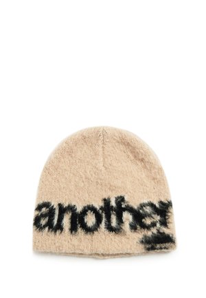 Another Cotton Lab, ANOTHER FLUZZY KNIT BEANIE UNISEX - Bonnet - sand