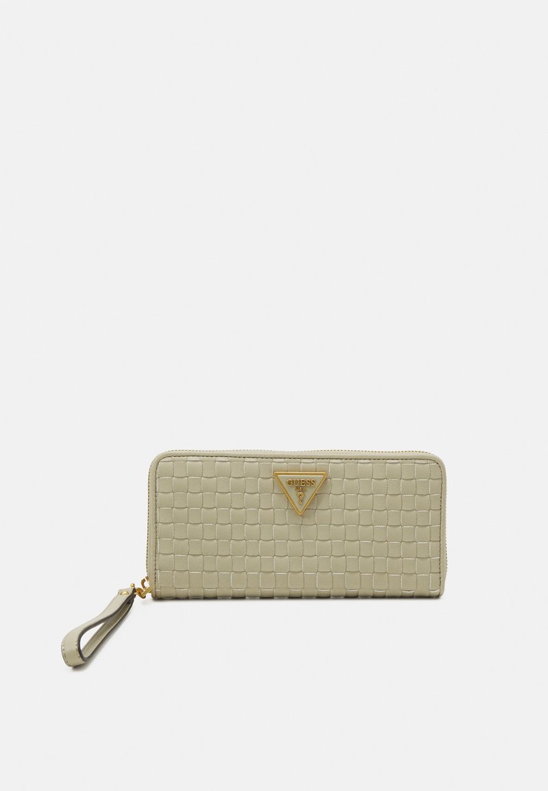 Guess LISBET LARGE ZIP AROUND Wallet sage/green Zalando.co.uk