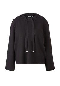 s.Oliver BLACK LABEL Felpa con cappuccio - black