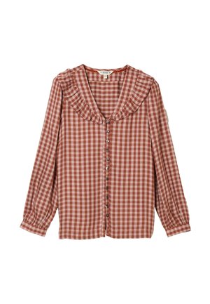 FatFace, GINGHAM BLOUSE - Bluse - rose pink