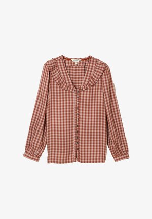 FatFace, GINGHAM BLOUSE - Blouse - rose pink