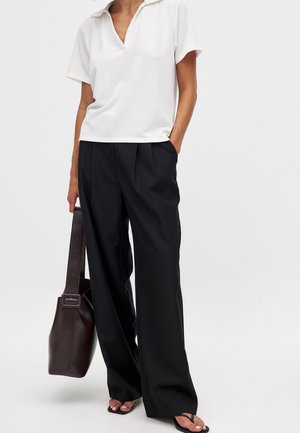 Auduma bikses - black