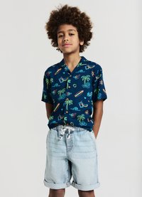 Calliope Jeans Shorts - blu denim medio chiaro