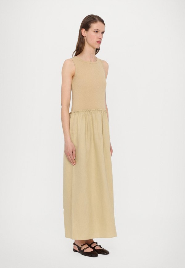 MELLE - Day dress - cognac3